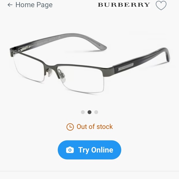 BURBERRY B1156 men’s designer frames - Picture 11 of 11